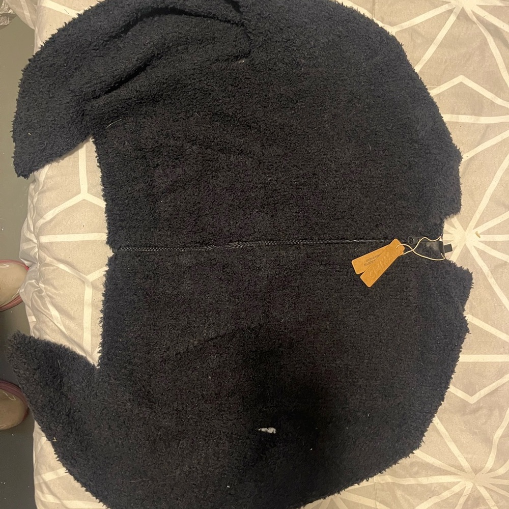 SKIMS Black Teddy Jacket